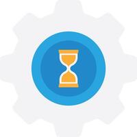 Hourglass Timer Efficiency Clock vector