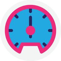Efficiency Speedometer Performance Dasboard vector
