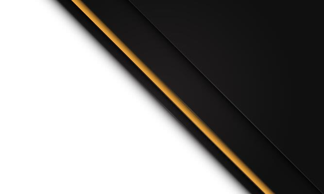 Abstract black shadow yellow dynamic slash line with white blank space design modern futuristic background