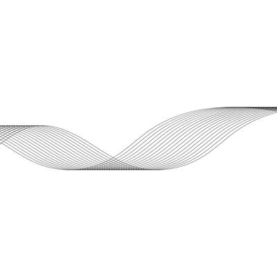 Undulate gray wave swirl.
