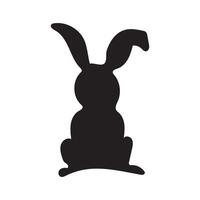 Rabbit symbol icon vector