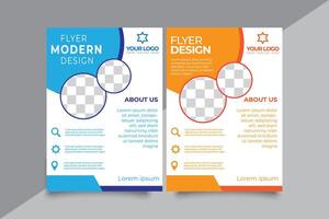 Brochure Layout design template. Annual Report Flyer Leaflet cover Presentation Modern background. illustration vector