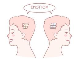 Exploring and Understanding Emotions Through Detailed Expression and Personal Perspective vector