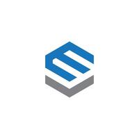 EV Letter monogram Logo Design Template Illustration. EV elegant and Professional icon design vector