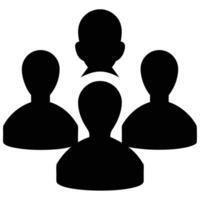 Leadership Team Graphic Illustration Depicting Company Hierarchy And Structure vector