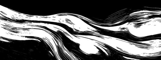 Vintage woodcut illustration showcasing layered lines with dynamic texture and contrast vector