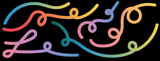 Abstract 3D gradient background. Fluid shapes, dynamic waves, neon swirls, and geometric patterns. Modern, colourful, and trendy design template vector