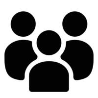 Teamwork Concept Symbolizing Collaboration And Unity In Black Silhouette Illustration vector