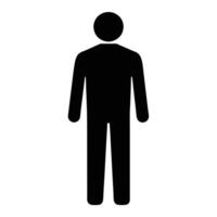 Male Symbol Illustration For Signage Design And User Interface Development vector