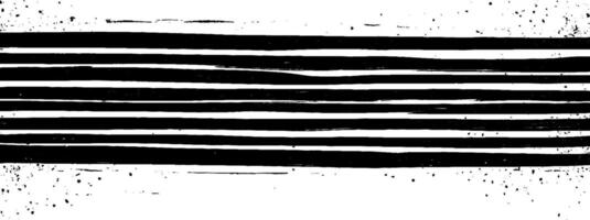 Vintage woodcut representation of thin black parallel lines on a textured background vector