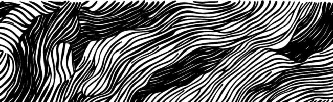 Vintage woodcut illustration showcasing a repeating fur pattern with intricate lines and textures vector
