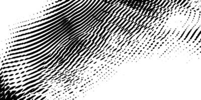 Abstract Dot Gradient Pattern with Geometric Lines and Grain Noise. vector
