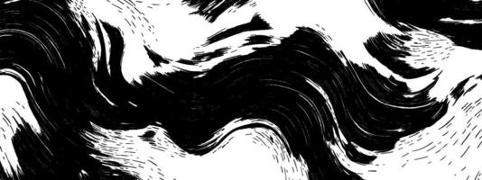 Vintage woodcut texture with abstract design showcasing swirling patterns in black and white vector