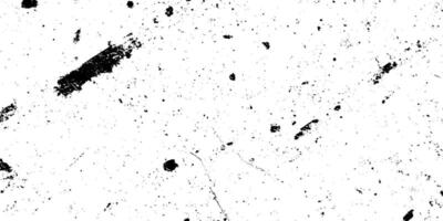 Grainy Rough Texture Background with Distress Effects White and Black Overlay on Aged Paper. vector