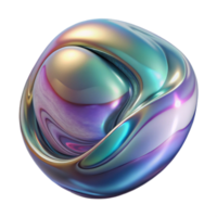 magnificent artistic Abstract Art Glass Distortion Reflection Isolated Element high quality png