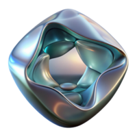 dramatic minimalist Abstract Shapes in Distorted Glass Reflection Cutout authentic png