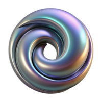 serene vintage Abstract Titanium Swirl Isolated on White png