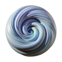 serene contemporary Abstract Vortex Isolated with Soft Pink Hues Transparent Background high resolution png