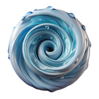 dramatic rustic Abstract Water Vortex Dynamic Flow Transparent Background high resolution png