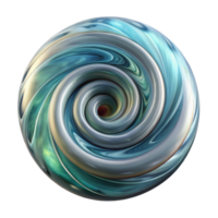 magnificent vintage Abstract Water Vortex Transparent Background Isolated exclusive png