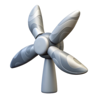 stunning artistic Abstract Wind Turbine Design Grey Transparent Cutout original png