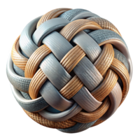 wonderful rustic Abstract Weaving Isolated Element with Blue Accents premium png