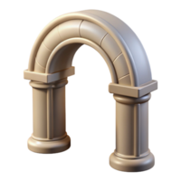 dramatic abstract Aerthys Sandswept Arch Transparent Background Cutout Element high quality png
