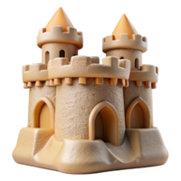 stunning modern Aerthys Sand Castle Isolated Element Detailed Texture png