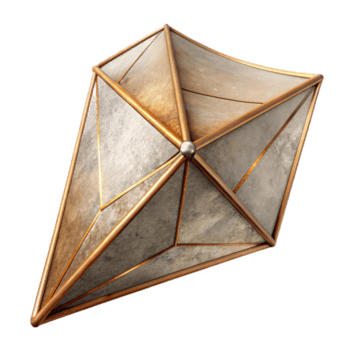 dramatisch rustikal eckig Solar- segeln Design transparent Element hoch Auflösung png