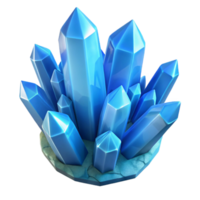 wonderful vintage Arctic Crystal Cluster Transparent Background Low Angle View professional png