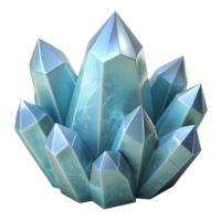 beautiful contemporary Arctic Crystal Cluster Transparent Background Low Angle View premium png