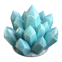 extraordinary abstract Arctic Crystal Cluster Transparent Background Low Angle View premium png