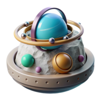 extraordinary creative Artificial Gravity Field Holding Objects Isolated original png