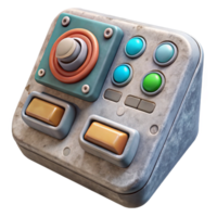 impressive abstract Artificial Gravity Control Panel Isolated high resolution png