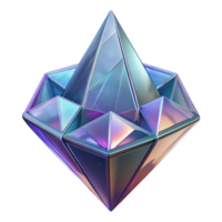 elegant rustic Automated Crystallization Cutout Prismatic Structure Transparent Background exclusive png