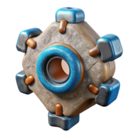 dramatic contemporary Automated Evolution Cutout Developing Form Isolated Element high quality png