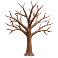 extraordinary traditional Bare Zephyr Zone Tree Isolated with Dark Brown Branches exclusive png