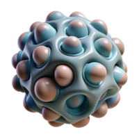 dramatic minimalist Bio Engineered Material Isolated Cellular Structure Transparent Background png