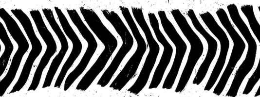Vintage woodcut illustration showcasing zigzag line texture in distinct black and white pattern vector