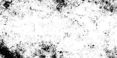 Grainy wall background with distressed texture and rough brush strokes. Grunge overlay with dust, scratches, and aged effects for vintage and retro design vector