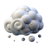 dramatic classic Blowing Snow in Zephyr Zone Isolated with Realistic Texture genuine png