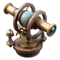 beautiful contemporary Celestial Instruments Transparent Background Close Up png