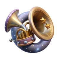 extraordinary traditional Celestial Orchestra Transparent Background Front View high resolution png