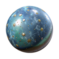 stunning minimalist Celestial Sphere Transparent Rotating Star Field png