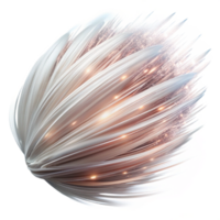 magnificent modern Chaotic Light Streaks Bright White Transparent Background authentic png
