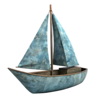 stunning abstract Classic Sailboat Silhouette Cutout with Transparent Background png