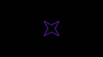 Purple and Green Strobe Geometric Background VJ Loop in 4K video
