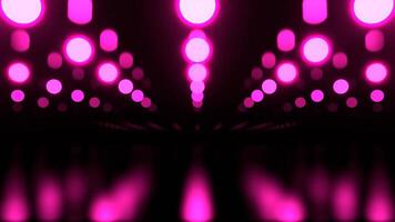 Pink Pulsating Disco Light Background VJ Loop in 4K video