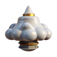 impressive modern Cloud Piercing Tower Cutout with Transparent Background and High Contrast exclusive png