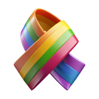elegant rustic Colorful Ribbon Cutout with Transparent Background professional png